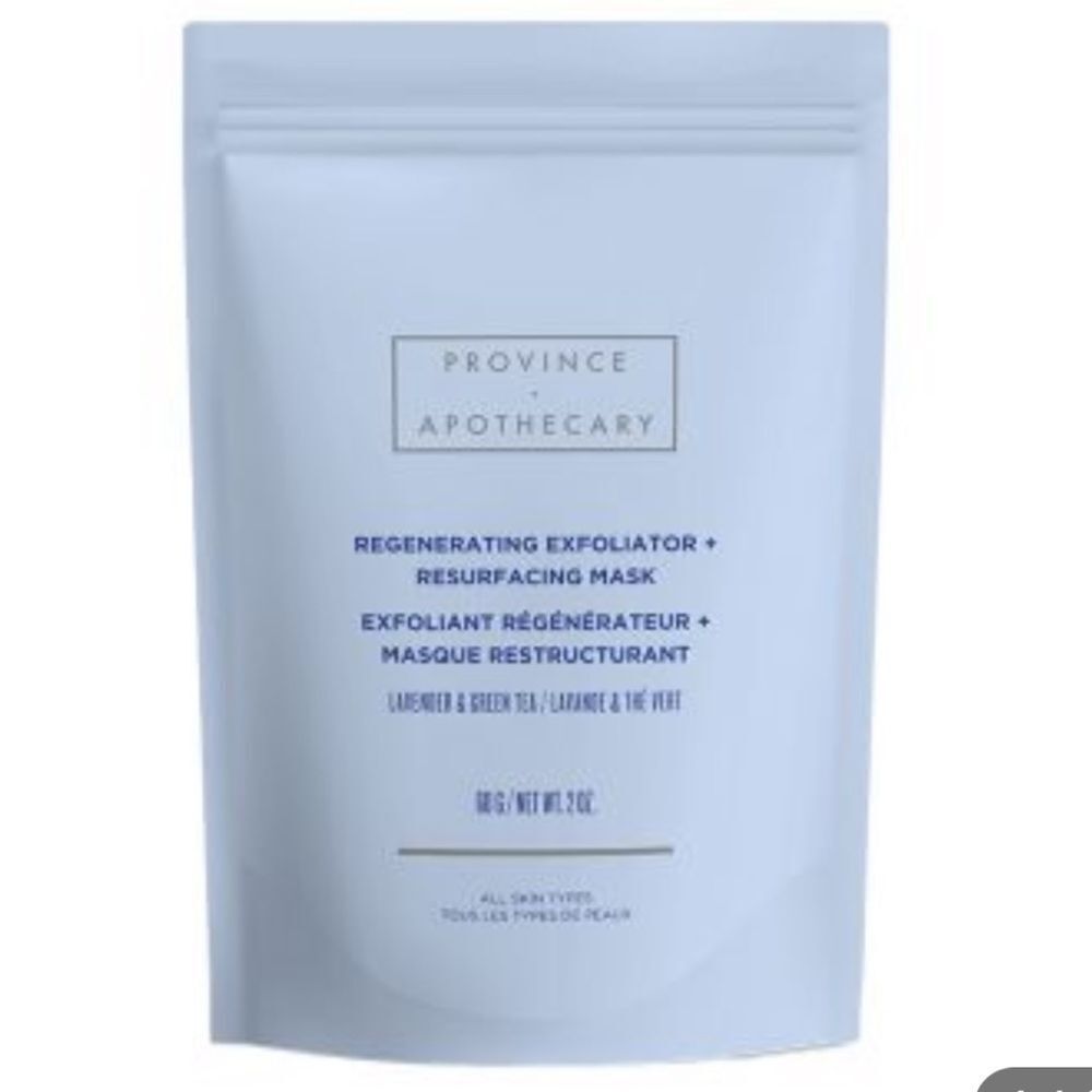 Province Apothecary Skin Care Regenerating Exfoliator + Resurfacing Mask
